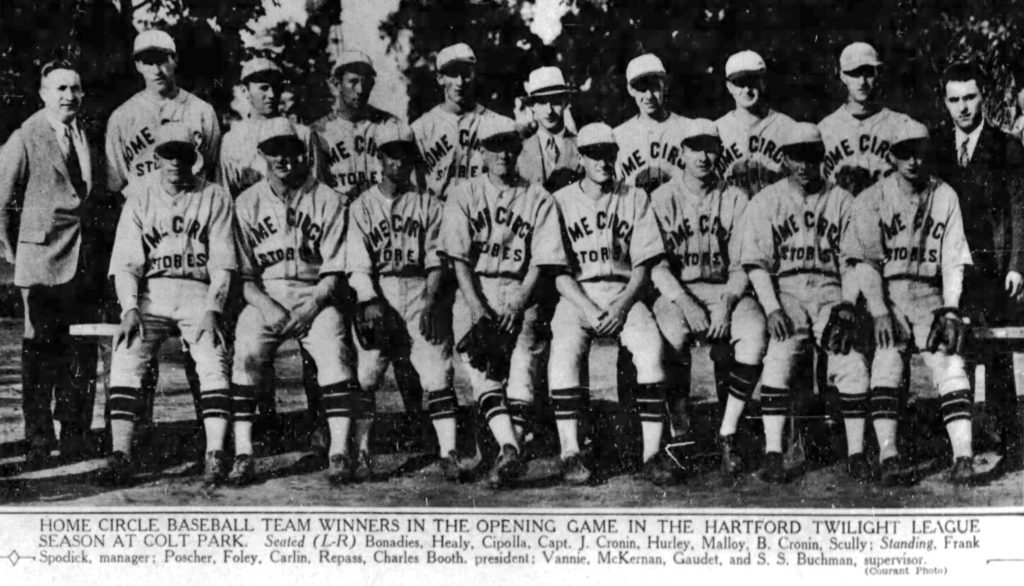 1932 Home Circle Hartford Twilight League