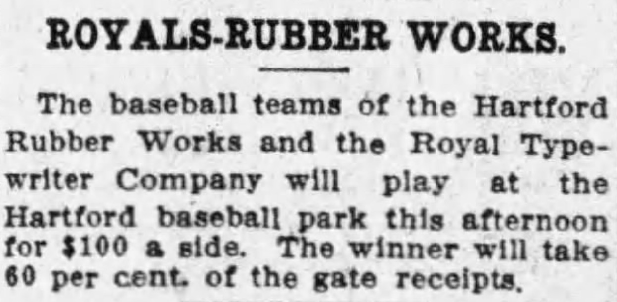 1909 Jul 17 Royal Typewriter vs. Hartford Rubber Works