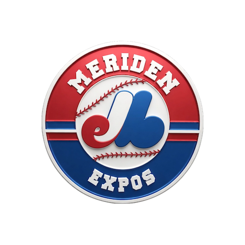 Meriden Expos GHTBL Baseball League Logo Connecticut